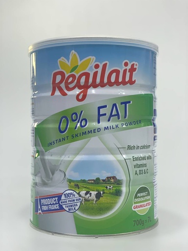 Regilait 0% چەوری شیری تۆزی 700g