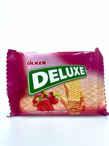 Ulker Deluxe Strawberry Cream 39g