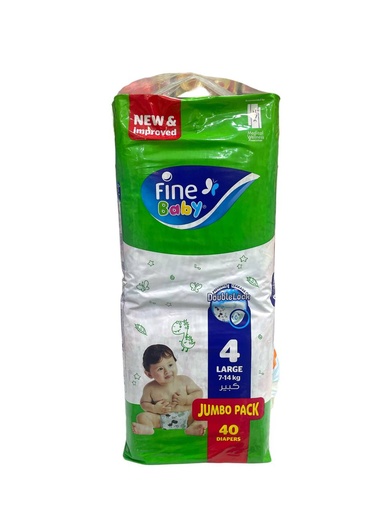 Fine Baby Diapers No.4 - 40Pcs