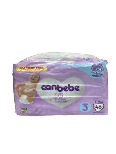 CanBebe Diapers No.3 - 46Pcs