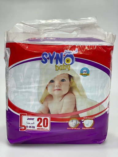 Syno Diapers No.5 - 20Pcs