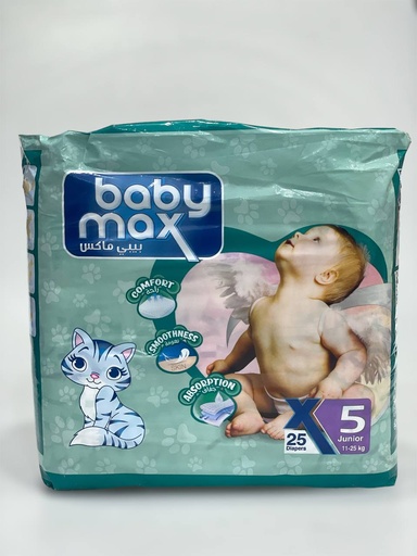 Baby Max Diapers No.5 - 25Pcs