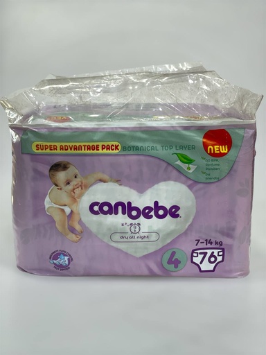 CanBebe Diaper No.4 - 76Pcs