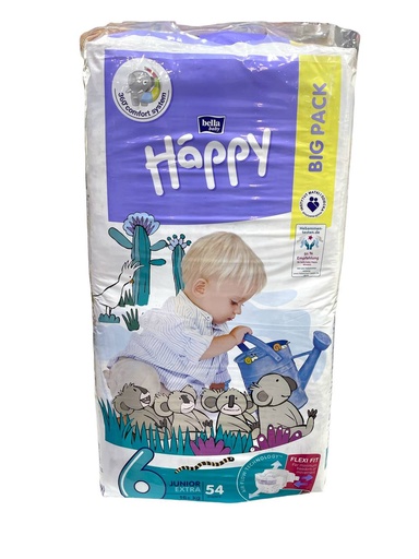 Happy Diapers No.6 - 54Pcs