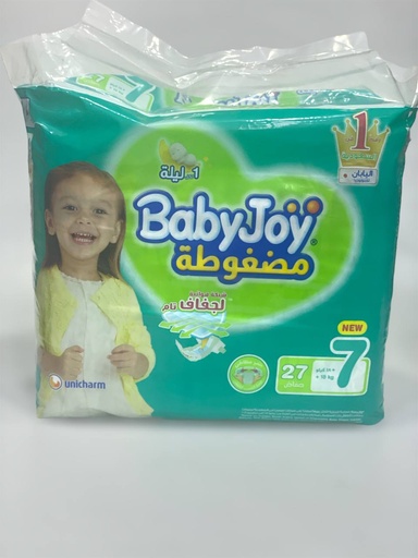 Baby Joy Diapers No.7 -27Pcs