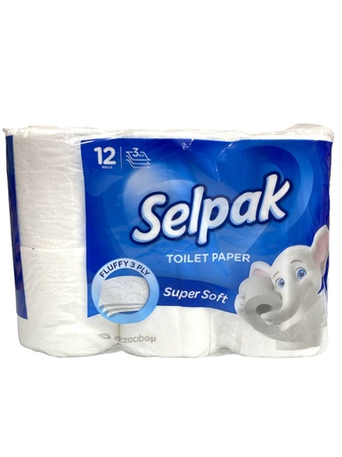 Selpak Toilet Paper 12 Rolls