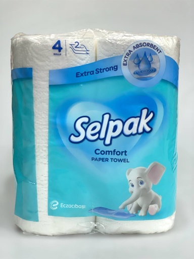 Selpak Kitchen Wipes 4 Rolls