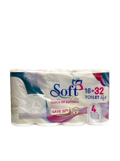 Soft Kitchen Wipes 16 Rolls