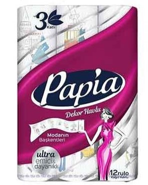 Papia Kitchen Wipes 12 Rolls