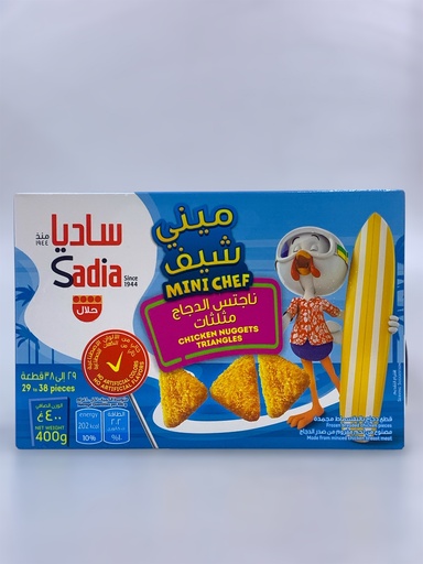 Sadia Mini Chef Chicken Nuggets Triangles 29Pcs 38Pcs 400g