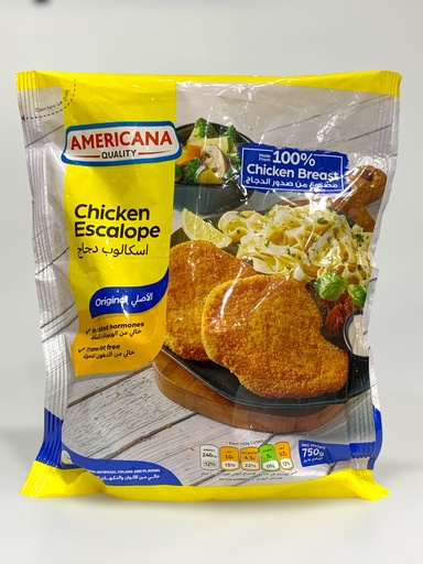 Americana Chicken Escalope 750g