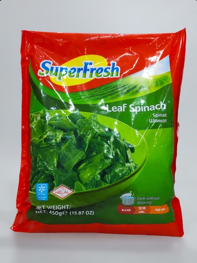 Super Fresh Leaf spinach 450g