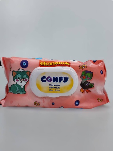 Confy Baby Wet Wipes 90Pcs