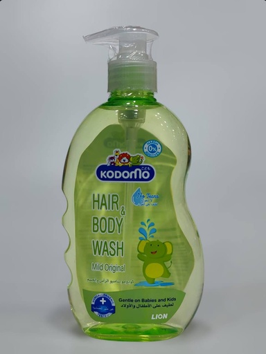 Kodomo Baby Hair & Body Shampoo 400mL