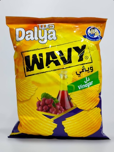 چپس دالیا  سرکەی شەپۆلاوی 25g