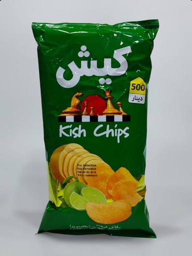 Kish Chips Lemon 65g