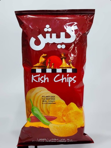 Kish Chips Pepper 65g