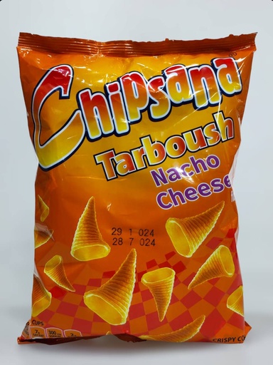 Chipsana Chips Tarboush Nacho Cheese 40g