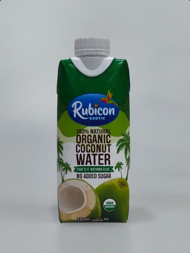 Rubicon Organic Coconut Water No Added Sugar 330ml