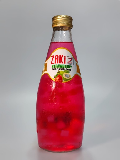 Zaki Strawberry With Nata De Coco 330ml