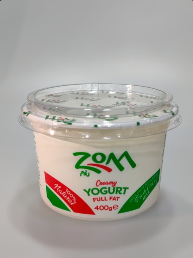 Zom Creamy Yogurt Full Fat 400g