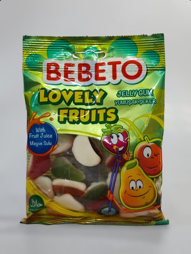 Bebeto Lovely Fruits 70g