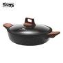 DSP Shallow Casserole CA005-BS32-Black