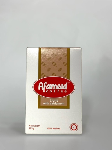 Al Ameed Coffee Light With Cardamom 225g