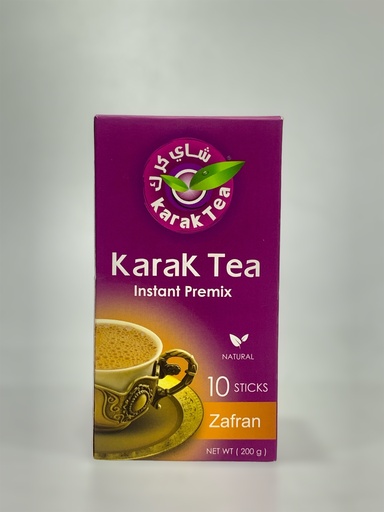 Karak Tea Instant Premix Zafran 10 Sticks