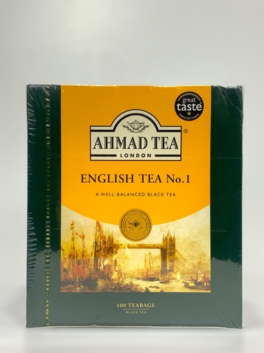 Ahmad English Tea No.1 100 Tea Bags