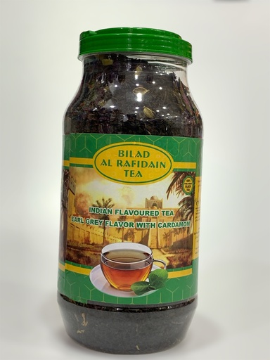 Bilad Al Rafidain Tea Indian Earl Flavor Grey With Cardamom 800g