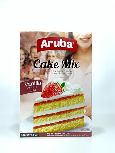 Aruba Cake Mix Vanilla 500g