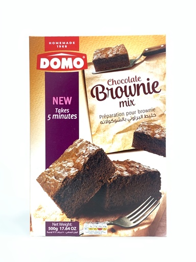 Domo Chocolate Brownie Mix 500g