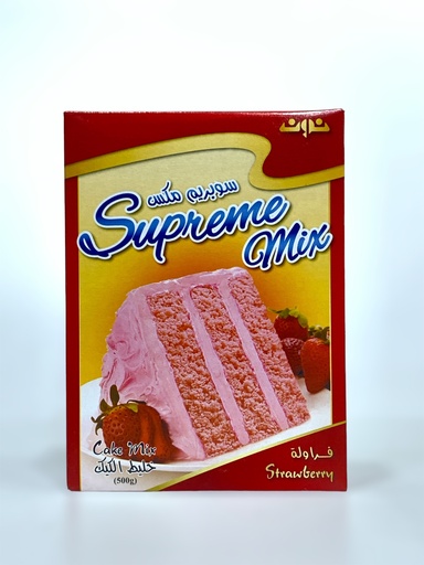 Supreme Mix Cake Mix Strawberry 500g