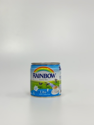 Rainbow Quality Milk Lite 50% Less Fat 158ml