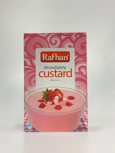 Rafhan Strawberry Custard 275g