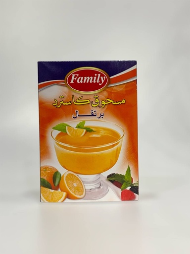 Family Custard Powder Orange 100g