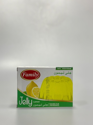 Family Jelly Lemon 80g