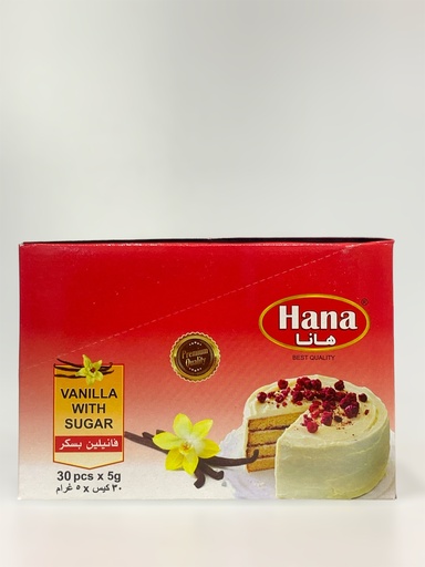 Hana Vanilla With Sugar 30*5g