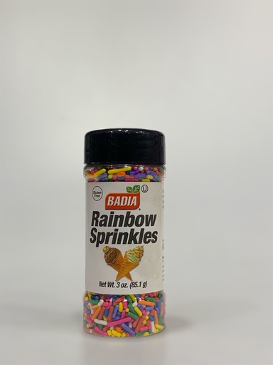 Badia Rainbow Sprinkles 85.1g