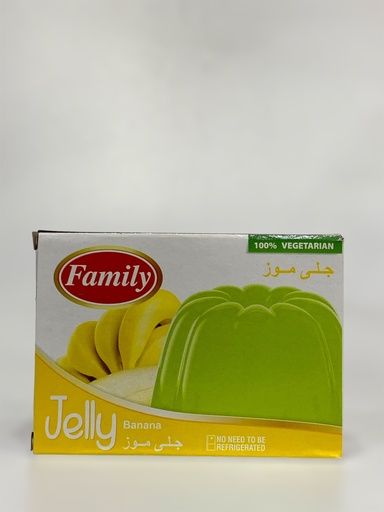 Family Jelly Banana 80g