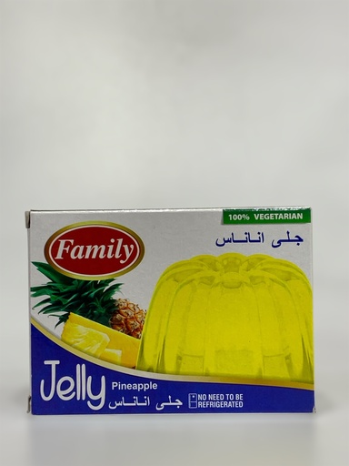 Family Jelly Pineapple 80g