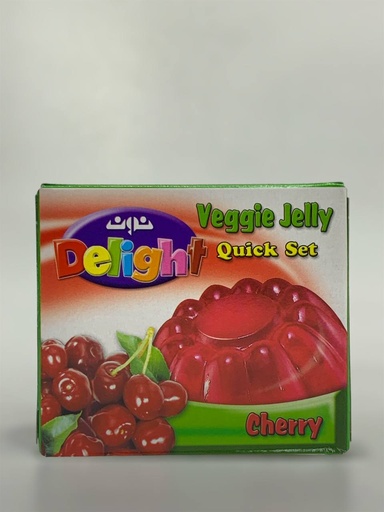 Delight Veggie Jelly Quick Set Cherry 85g