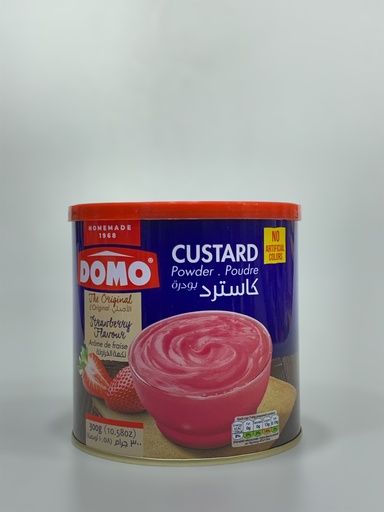 Domo Custard Powder Strawberry 300g