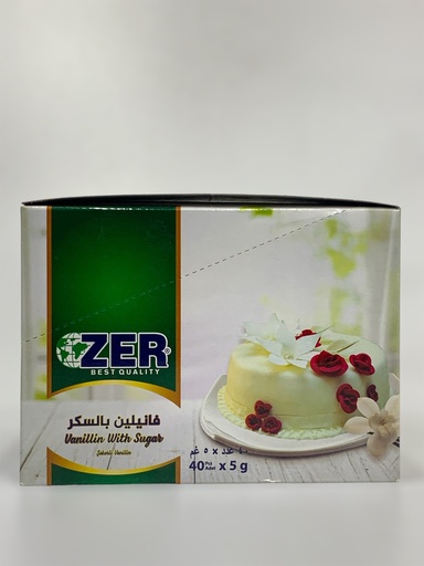 Zer Vanillin With Sugar 40*5g