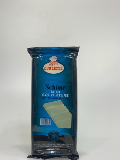 Katsan Ovalette Mini Couverture White Compound 200g