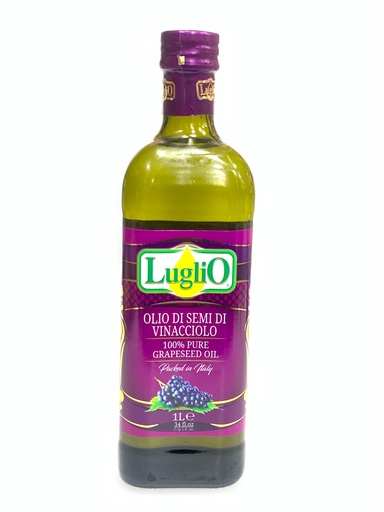 Luglio 100% Pure Grapeseed Oil 1L