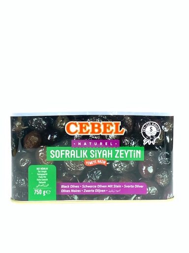 Cebel Black Olives 750g