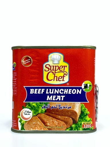 Super Chef Beef Luncheon Meat 320g