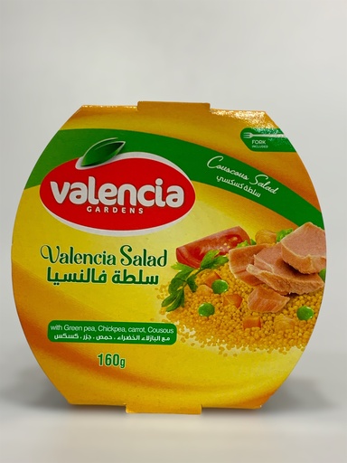 Valencia Salad With Green Pea Chickpea Couscous 160g